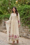 Aarisha By Nsf Chanderi Silk Top With Bottom Dupatta Online Wholesale